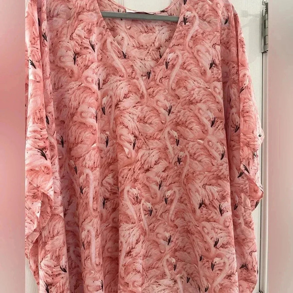 Buddy Love Medium/Large Swim Ocean Pool Versatile Poncho Cover-Up Mini Tunic - Picture 3 of 5